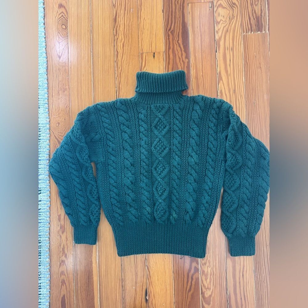 GAP Vintage Dark Green Turtleneck Sweater